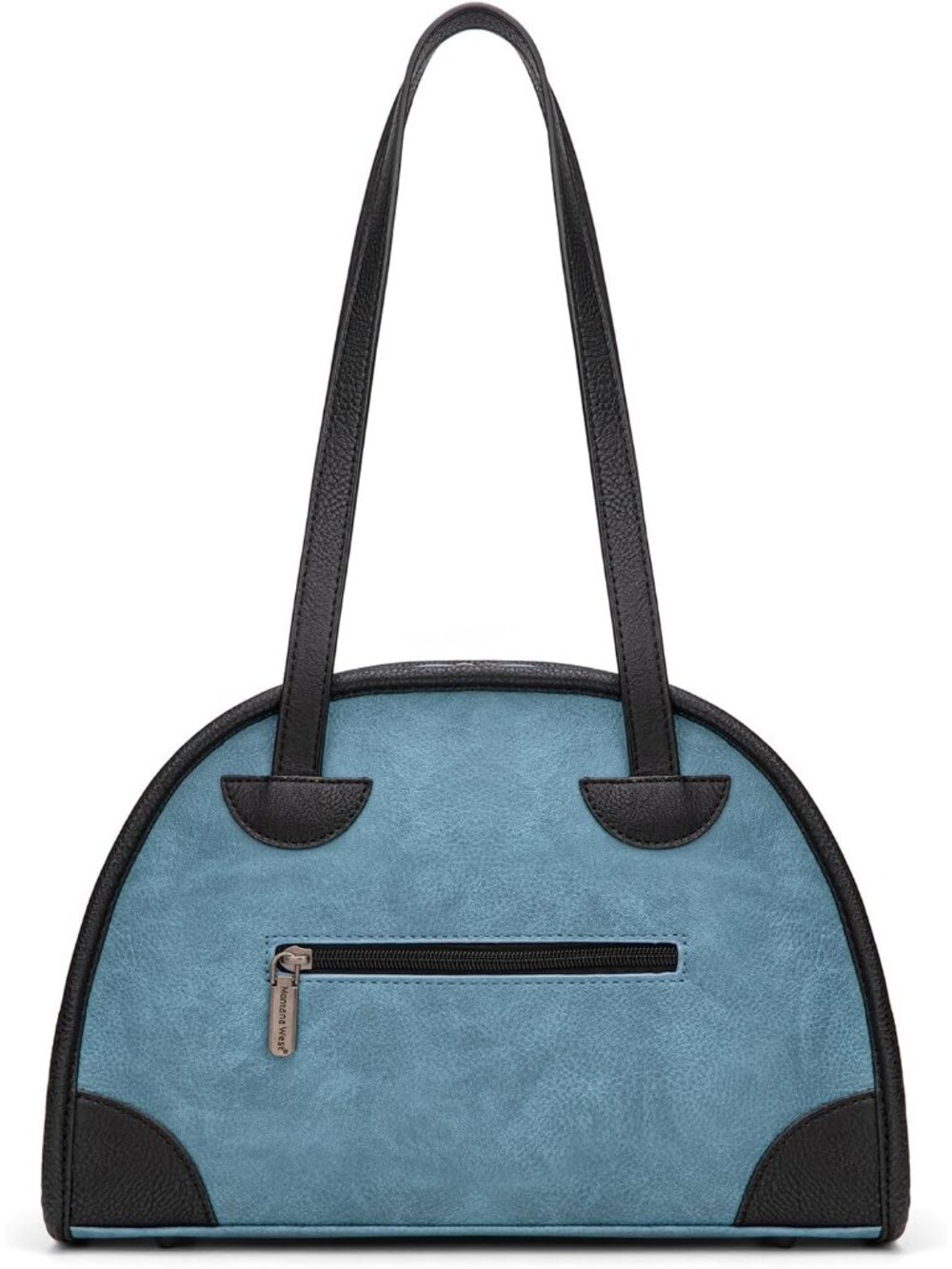 Purses and Handbags for Women, Retro Style Bowling Handbag Leather Everyday Purs